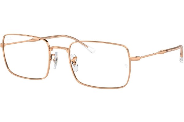 Glasögon Ray-Ban RX6520 3094 Rektangulära Guld