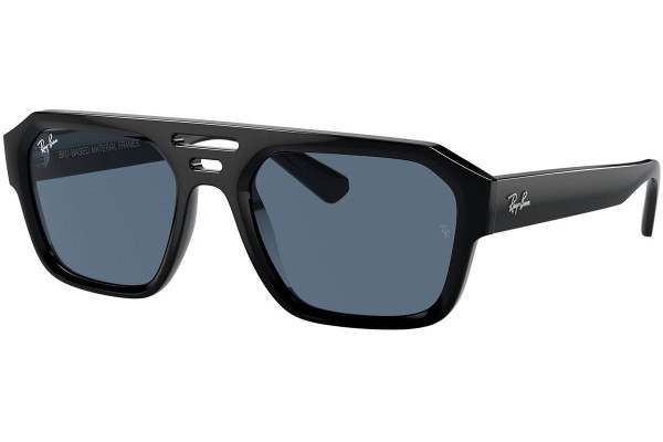 Solglasögon Ray-Ban Corrigan RB4397 667780 Flat Top Svart