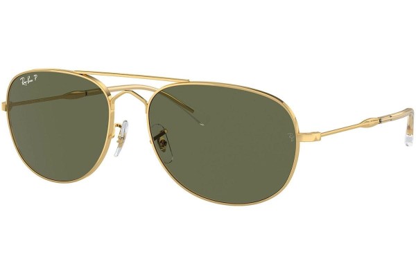 Solglasögon Ray-Ban RB3735 001/58 Polarized Pilot Guld