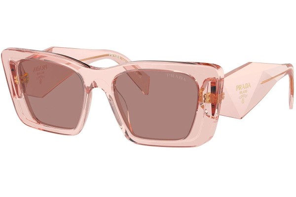 Solglasögon Prada PR08YS 19Q10D Cat Eye Rosa