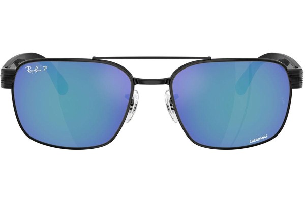 Solglasögon Ray-Ban RB3751CH 002/4L Polarized Fyrkantig Svart