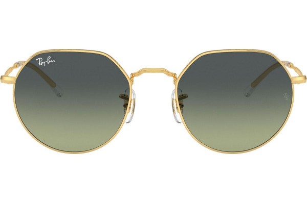 Solglasögon Ray-Ban Jack RB3565 001/BH Runda Guld