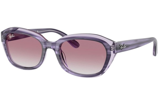 Solglasögon Ray-Ban Junior RJ9081S 71748G Rektangulära Lila