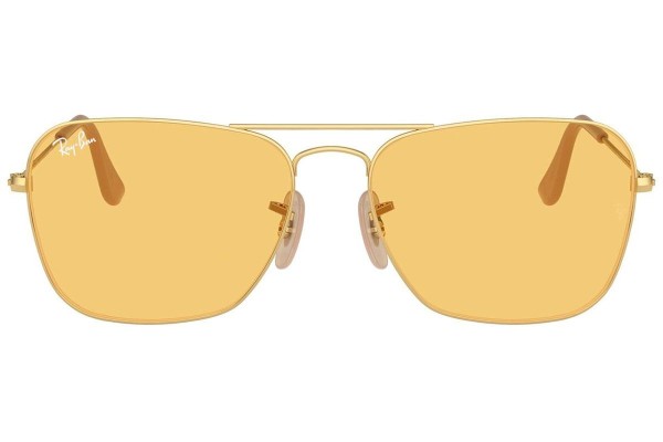 Solglasögon Ray-Ban Caravan RB3136 001/4A Pilot Guld