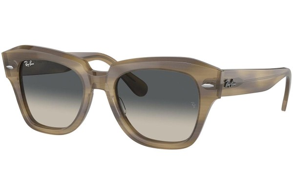 Solglasögon Ray-Ban State Street RB2186 140571 Fyrkantig Grön