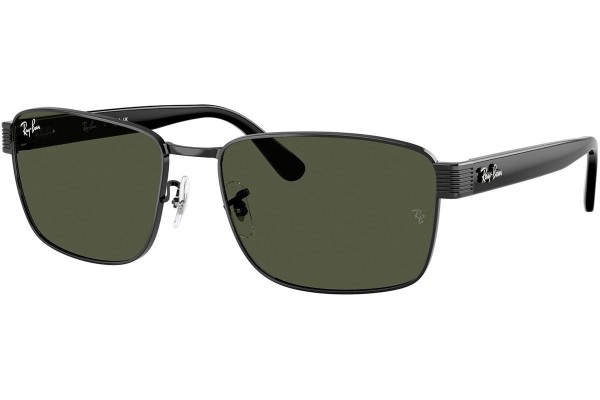 Solglasögon Ray-Ban RB3750 002/31 Fyrkantig Svart