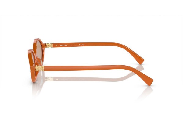 Solglasögon Miu Miu MU04ZSF 11V40D Oval Orange