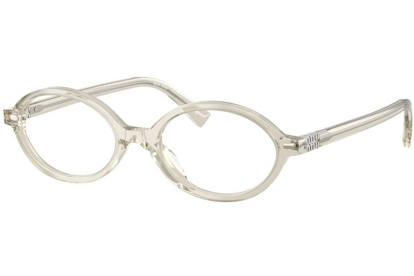 Glasögon Miu Miu MU01XV 12U1O1 Oval Beige