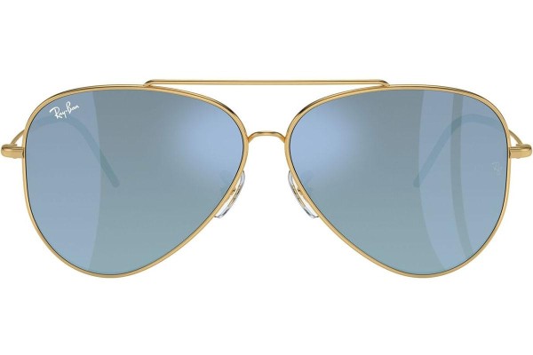 Solglasögon Ray-Ban Aviator Reverse RBR0101S 001/GA Pilot Guld