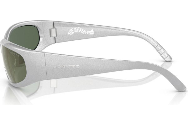 Solglasögon Arnette Catfish AN4302 28676R Rektangulära Silver