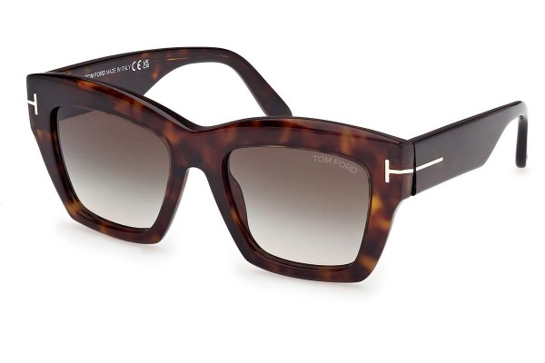 Solglasögon Tom Ford Luna FT1191 52B Cat Eye Havana