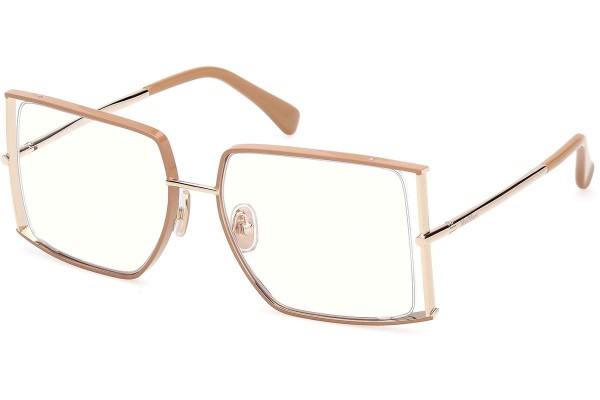 Glasögon Max Mara MM5156-B 047 Fyrkantig Brun