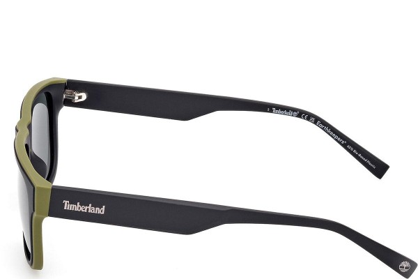 Solglasögon Timberland TB00025 02R Polarized Fyrkantig Svart