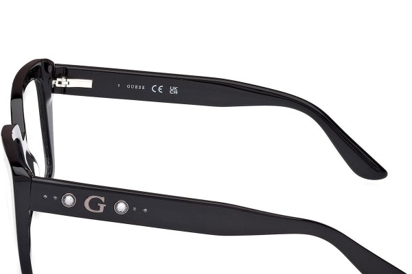 Glasögon Guess GU50174 001 Cat Eye Svart