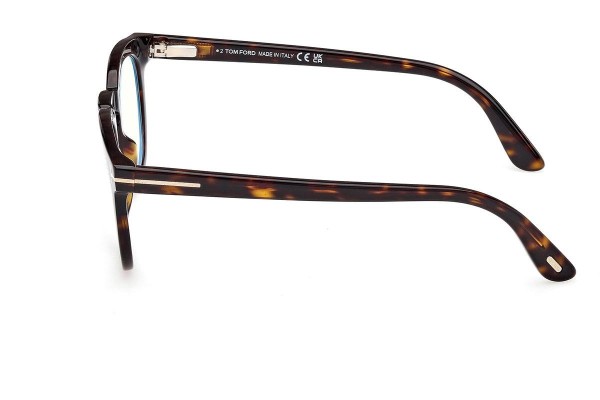 Glasögon Tom Ford FT5993-B 052 Fyrkantig Havana