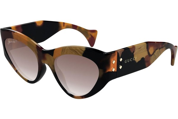 Solglasögon Gucci GG1704S 002 Cat Eye Havana