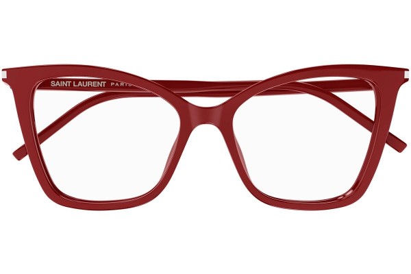 Glasögon Saint Laurent SL386 015 Cat Eye Röd