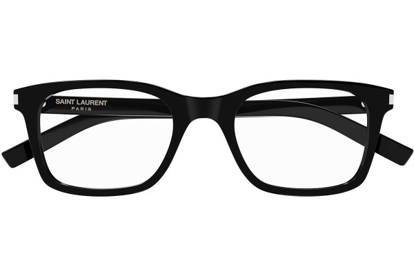 Glasögon Saint Laurent SL718SLIM 005 Fyrkantig Svart