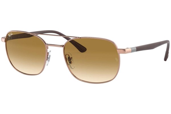 Solglasögon Ray-Ban RB3670 903551 Fyrkantig Guld