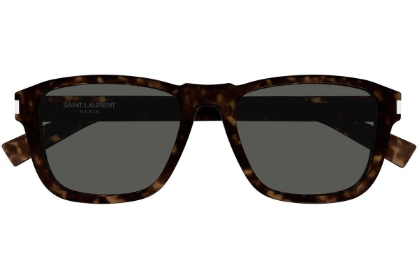 Solglasögon Saint Laurent SL710 002 Fyrkantig Havana