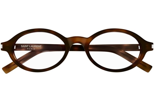 Glasögon Saint Laurent SL751JEANNEOPT 003 Oval Havana