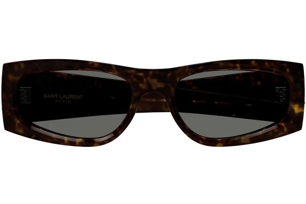 Solglasögon Saint Laurent SLM140 003 Oval Havana