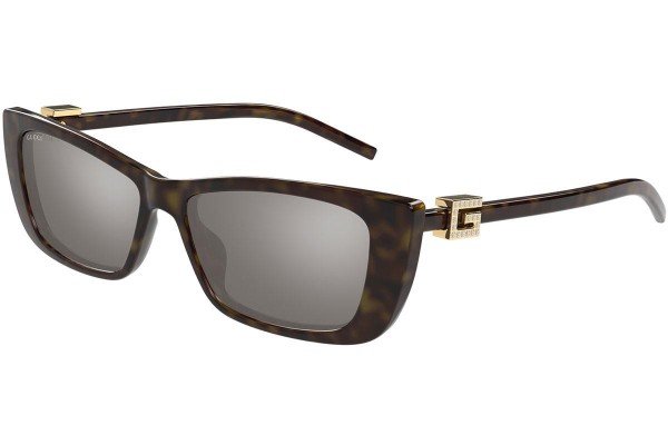 Solglasögon Gucci GG1681S 003 Cat Eye Havana