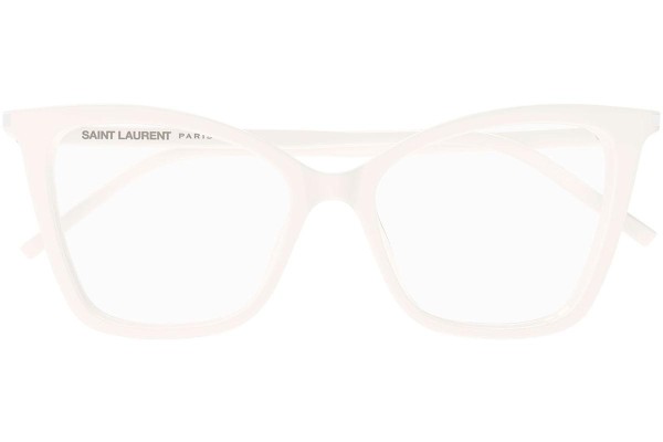 Glasögon Saint Laurent SL386 014 Cat Eye Vit