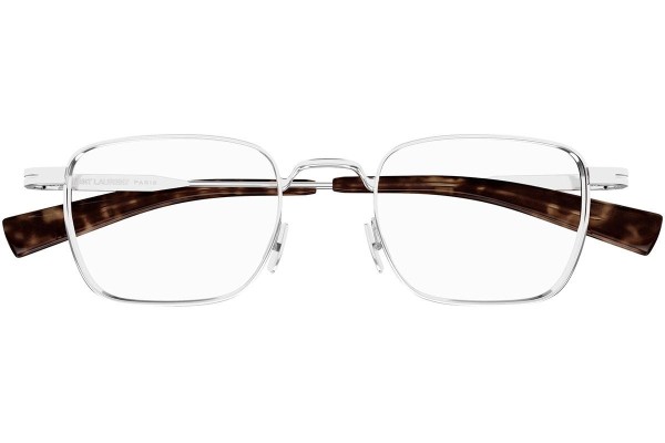 Glasögon Saint Laurent SL729 005 Fyrkantig Silver