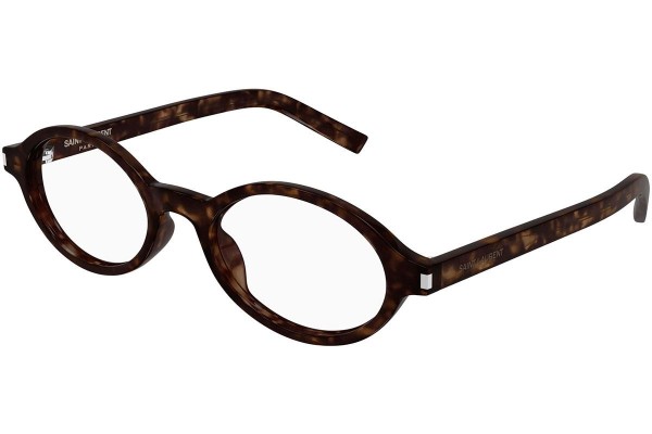 Glasögon Saint Laurent SL751JEANNEOPT 002 Oval Havana