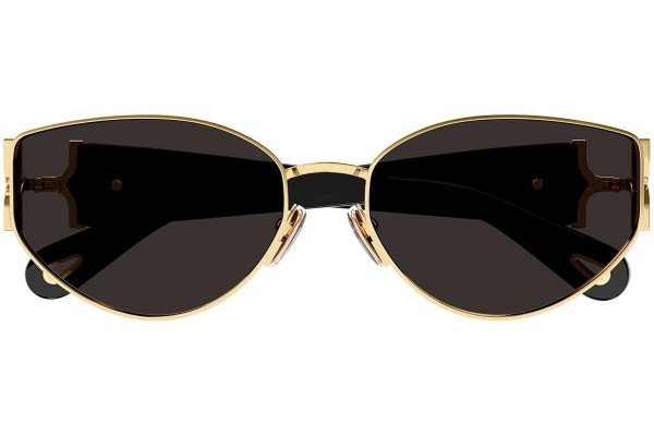 Solglasögon Chloe CH0260S 001 Cat Eye Guld