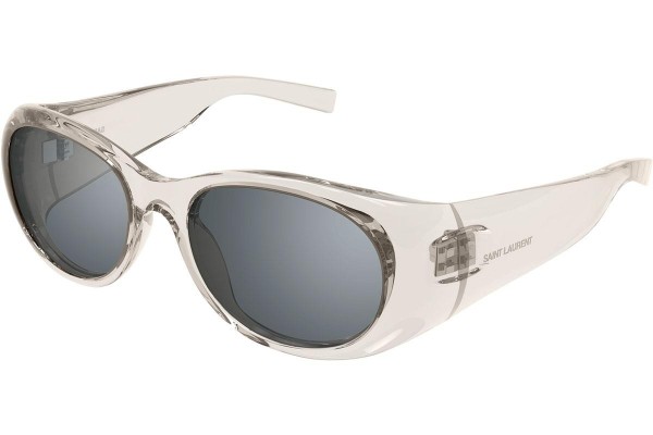 Solglasögon Saint Laurent SL736 004 Oval Beige