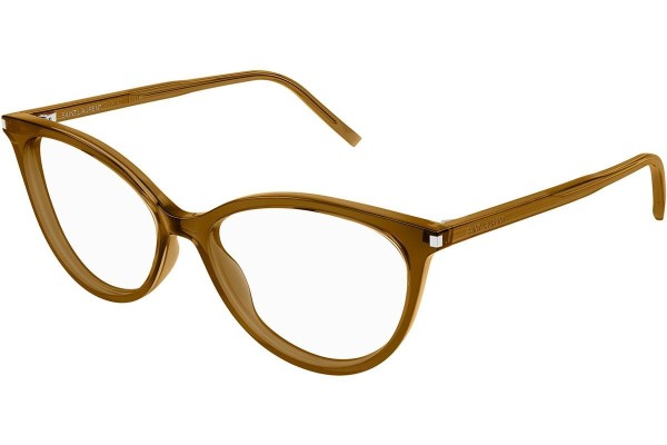 Glasögon Saint Laurent SL261 007 Cat Eye Brun