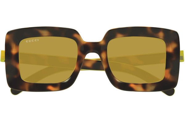 Solglasögon Gucci GG1718S 002 Fyrkantig Havana