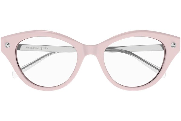 Glasögon Alexander McQueen AM0485O 003 Cat Eye Rosa