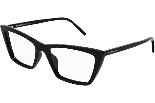 Glasögon Saint Laurent SL737MICATHINOPT 001 Cat Eye Svart