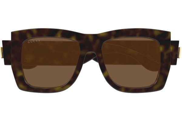 Solglasögon Gucci GG1688S 002 Fyrkantig Havana