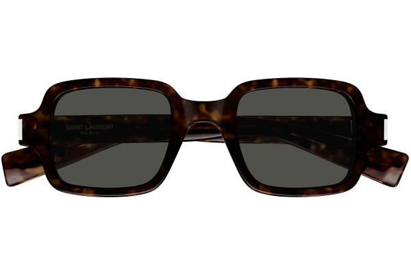 Solglasögon Saint Laurent SL720 002 Fyrkantig Havana