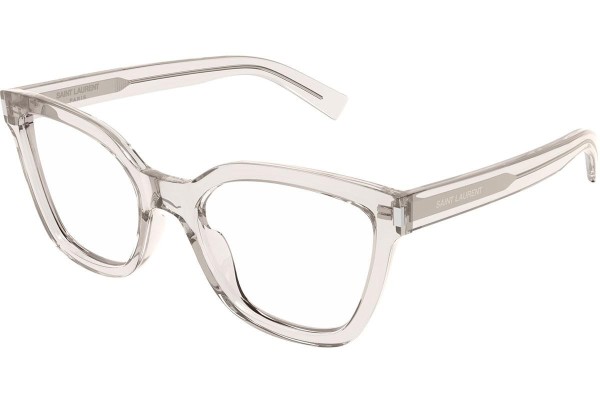 Glasögon Saint Laurent SL748 004 Fyrkantig Beige