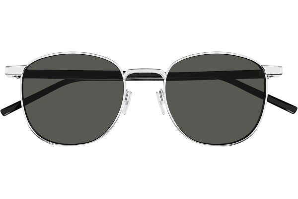 Solglasögon Saint Laurent SL747 007 Fyrkantig Silver