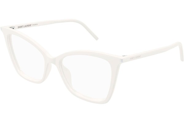 Glasögon Saint Laurent SL386 014 Cat Eye Vit