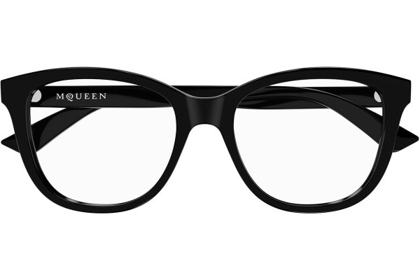 Glasögon Alexander McQueen AM0487O 001 Fyrkantig Svart