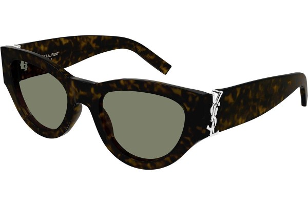 Solglasögon Saint Laurent SLM94 008 Cat Eye Havana