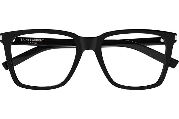 Glasögon Saint Laurent SL717SLIM 001 Fyrkantig Svart