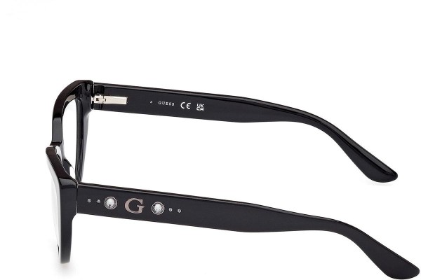 Glasögon Guess GU50175 001 Cat Eye Svart