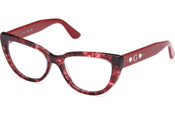 Glasögon Guess GU50175 068 Cat Eye Röd