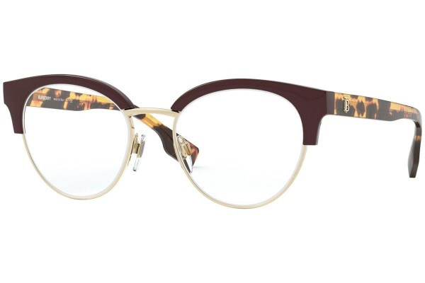 Glasögon Burberry Birch BE2316 3869 Browline Röd