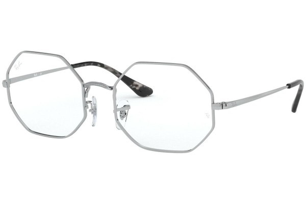 Glasögon Ray-Ban Octagon RX1972V 2501 Runda Silver