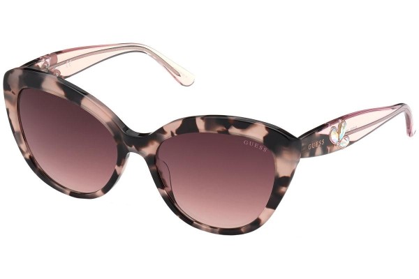 Solglasögon Guess GU7755 74U Cat Eye Havana