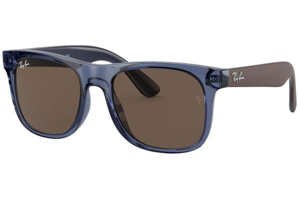 Solglasögon Ray-Ban Junior Junior Justin RJ9069S 706873 Fyrkantig Blå